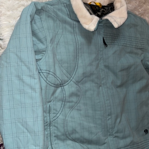 Mountain Hardwear Women's Crystalized Commotion Jacket Teal, Size Large - Picture 6 of 16